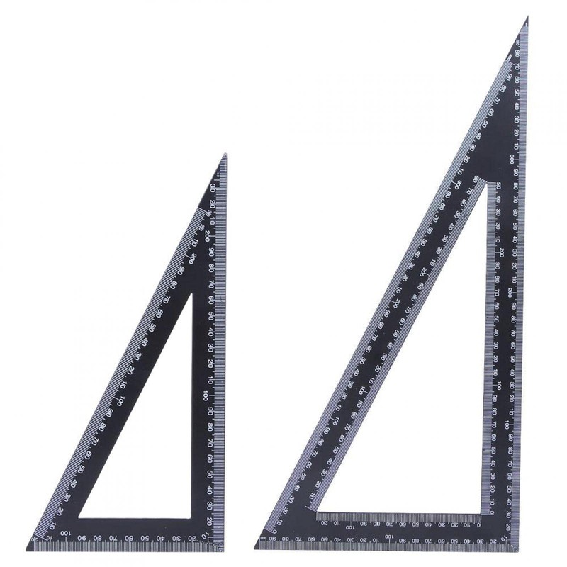Carpenter Square, 90 Degree High Precision Triangle Ruler Horizontal Measuring