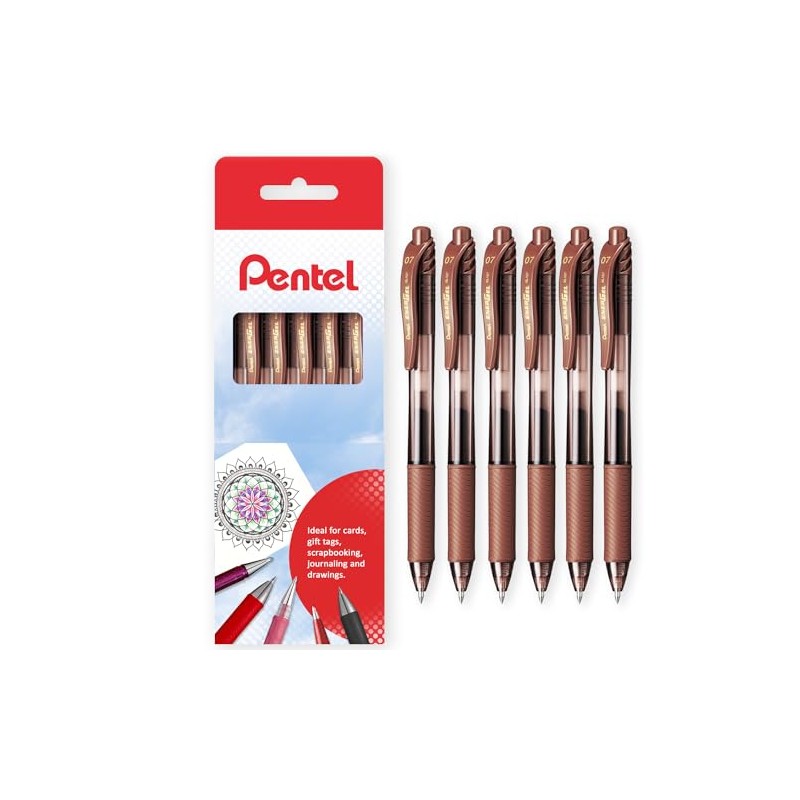 Pentel Energel X BL107 Retractable Gel Rollerball Pen - 0.7mm