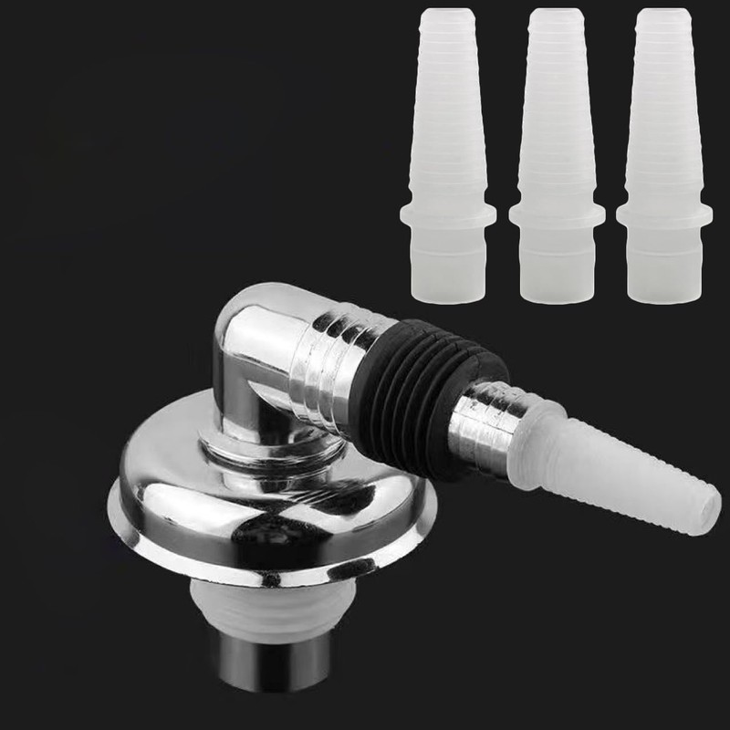RecDec 10 Pack Air Conditioner Drain Hose End Connector Adapter