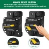 LENKRAD 120 Amp Marine Circuit Breaker Resettable 120A with Manual