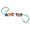Learning Resources Uppercase Lacing Alphabet - 275 Pieces, Ages 3+,