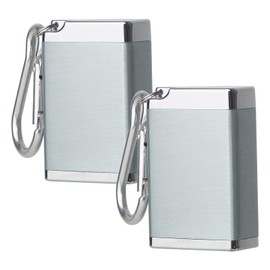 Pocket ashtray, pocket ashtray for on the go, pack of 2 mini ashtrays for on the go, pocket ashtray odour-proof, travel ashtray, ashtray to go