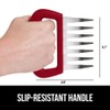 Gorilla Grip Meat Shredder Claws, Stainless Steel 7 Claw Design,