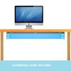QiaoYoubang 1U Vertical Wall Mount Rack - Foldable Patch Panel