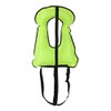 Fluorescent Snorkeling Buoyancy Waistcoat Waterproof Safe Swimming Inflatable Vest