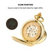 Treeweto - Reloj mecánico de bolsillo para hombre y mujer,