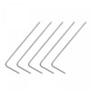 sourcing map 5 Pack 0.7mm Hex Key Wrench, L Shaped