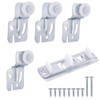Quiet Glide Sliding Door Roller Set, Top-Hung Sliding Door Hardware