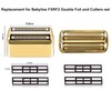 2 Pcs Replacement Foil and Cutters Compatible with Barberology Foil