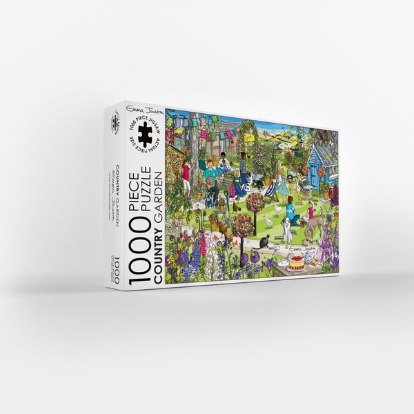 Emma Joustra Jigsaw Puzzle 'Country Garden' 1000 Piece - Great