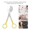 6 Inch Duckbill Scissors Stainless Steel Blades Duckbill Applique Scissors