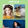 Dpofirs 6K Digital Camera for Photography, Vintage 75MP Vlogging Camera