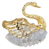 Swan Sugar Storage Jar European Modern Condiment Container Golden Seasoning