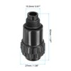 PATIKIL Air Compressor Oil Cap Plug, 6 Pack 15.5mm Replacement