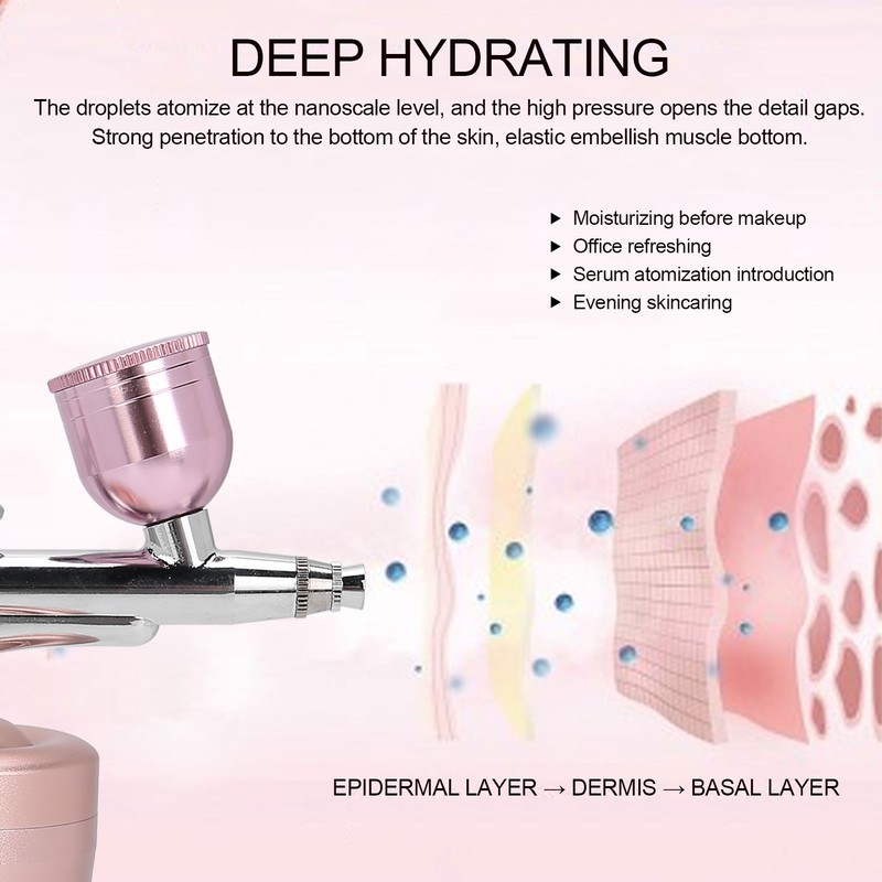 Water Oxygen Sprayer Portable Handheld Face Skin Moisturizing Nano Spray