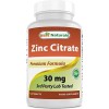 Suplemento De Citrato De Zinc Formula Premium 120 Tabletas Sabor Sin sabor