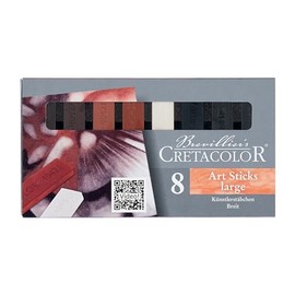 Cretacolor Artist Sticks - 8 Assorted Colours