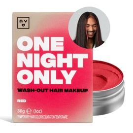 Good Dye Young - One Night Only (Red) | Temporary Hair Color for Kids & Adults | Hair Chalk Alternative | Easy-to-Use & Wash Out, Vegan, Cruelty-free Color Hair Makeup for Rave, Party & Festival