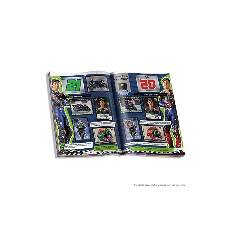 Panini Moto GP 004537SPCFGD Sticker 4 Pockets + Free Album