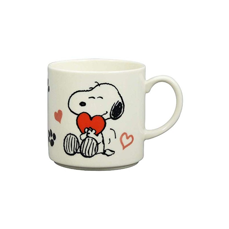 Peanuts Mug, 11.8 fl oz (350 ml), Love, Made in