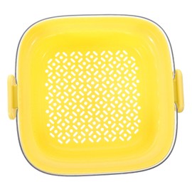 MAGICLULU Multi-use Kitchen Fruit Basket Strainer Drainage Basket Vegetable Washer Food Container Bow Bowl Household Supply