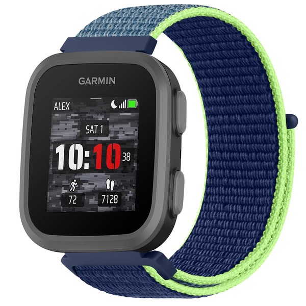 Meliya Nylon Band Compatible with Garmin Bounce Watch Bands, Soft