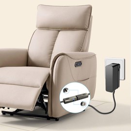 CASIMY 29V Recliner Lift Chair Power Cord Compatible with CL2902B CL29021 CL2902E CL2902A Limoss Ashley Southern Motion Flexsteel Electric Power Recliner Chair Adjustable Bed Charger Adapter 2-Prong