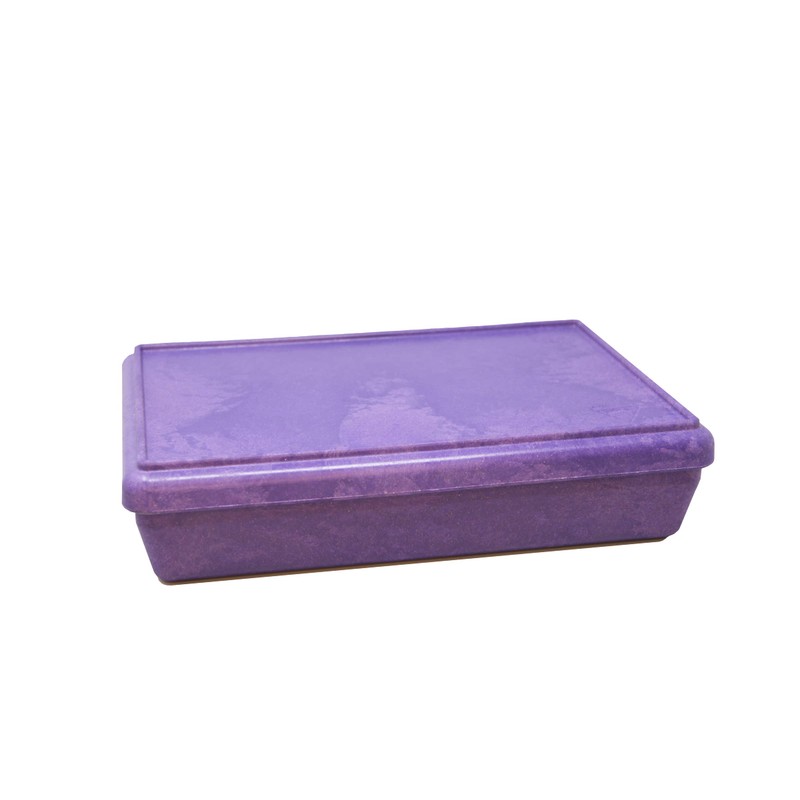 Wissner® active learning - Box with lid stackable purple -
