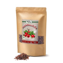 Biojoy Organic Rosehip Dried (500g), Whole, Ideal for Rosehip Shell Tea (Rosa Canina)