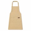 Canvas Work Apron for Cooking and Crafts – Adjustable Cross-Back