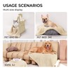 Luciphia Dog Blanket, Premium Fleece Cat Blanket, Soft Sherpa Calming