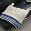 Amazhiyu Hanging Laundry Hamper, 100% Linen Multi Use Door Hanging