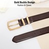 WHIPPY Women's Leather Belts for Jeans Pants Fashion Ladies Belt
