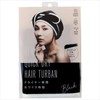 BEAULy Quick Dry Hair Turban, Black