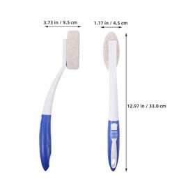 minkissy Manual Foot Callus Remover Tool Stone Foot File Easy to Clean Design for Foot Care
