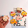 6 Pcs Cartoon Dessert Refrigerator Magnets Cute Magnets Powerful Fridge