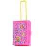 Fat-catz-copy-catz 1x Pink Plastic 3D Travel Train Suitcase Luggage Made