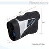 SereneLife Advanced Golf Laser Rangefinder with Pinsensor Technology - Waterproof