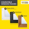 EASYmaxx Fly Screen for Windows with Pollen Protection & Magic