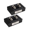 2Pcs Single Phase Bridge Rectifier 100A 1600V 4 Terminals Current