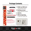 Nippon SIM for Japan 180days 30GB 4G-LTE Data Docomo Network,