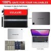 COLCASE Fireproof Document Bag with Lock 5200℉ Heat Insulated Waterproof