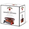 Jim Beam Vacuum Seal Marinade Box, Air Sealed Pump, Removes