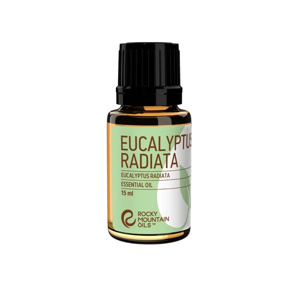 Rocky Mountain Oils Eucalyptus Radiata Essential Oil - 100% Pure and Natural Aromatherapy Essential Oils for Diffuser, Topical, and Home - 15ml