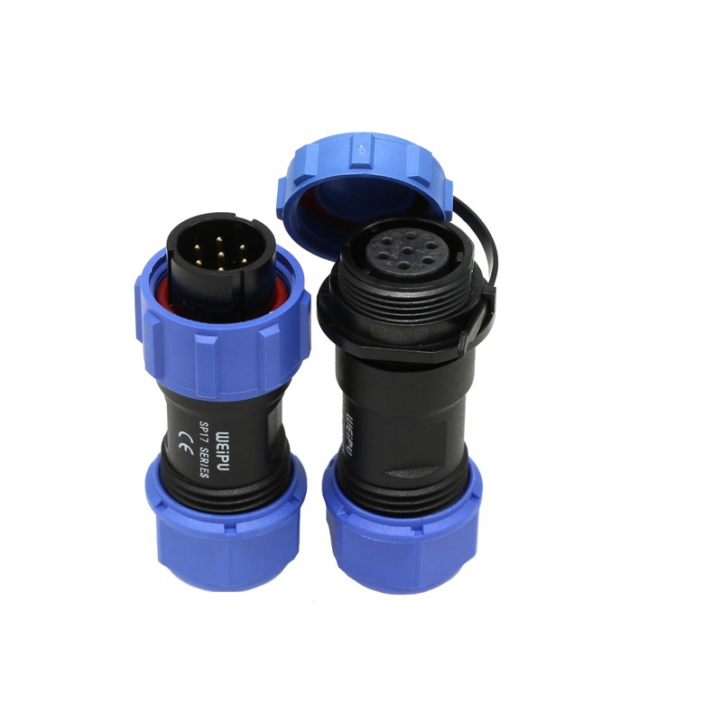 ZBLZGP Weipu SP17 IP68 Waterproof Panel Mounting Automotive Quick Release
