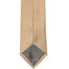 tiemart Solid Color Necktie (Bronze)
