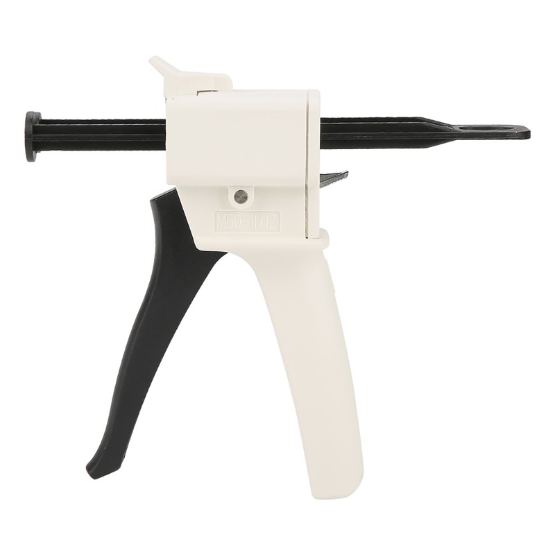Dental 1:1/2:1 Cartridge Silicone Rubber Mixing Dispenser Delivery Impression Gun