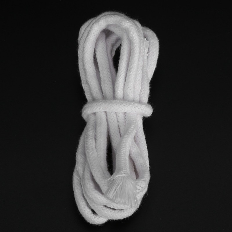 2pcs Candle Wicks Good Oil Absorbency Combustion Durable Braid Cotton