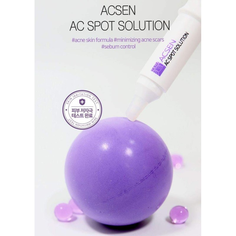 ACSEN AC Spot Solution, Concentrated Spot Serum, 72% Centella Asiatica