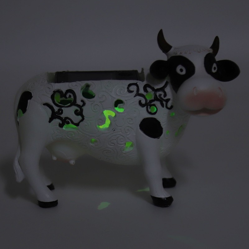 Daisy Cow Solar Light Animal Shaped Color Changing LED Garden